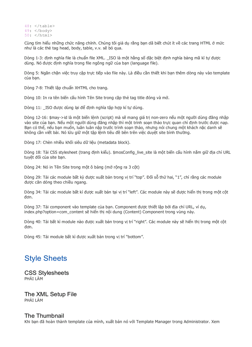 image for page Thiet ke template joomla