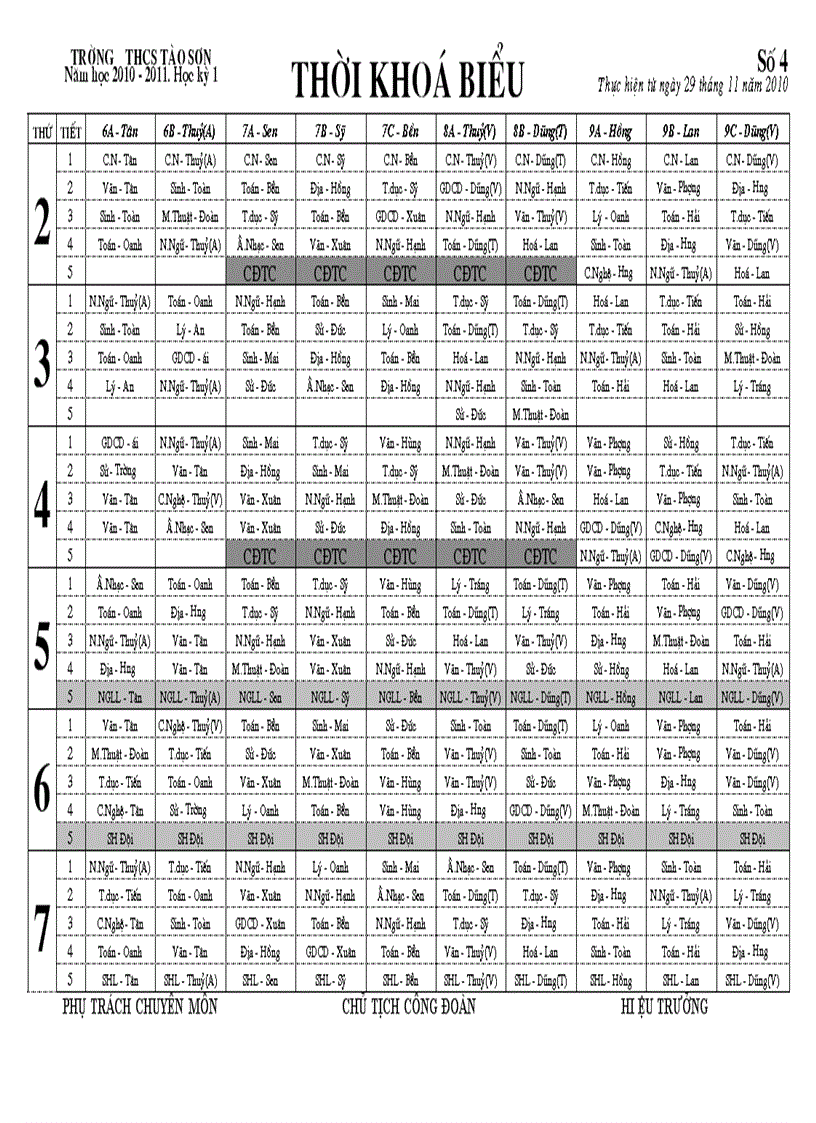 image for page THỜI KHOÁ BIỂU Số 4