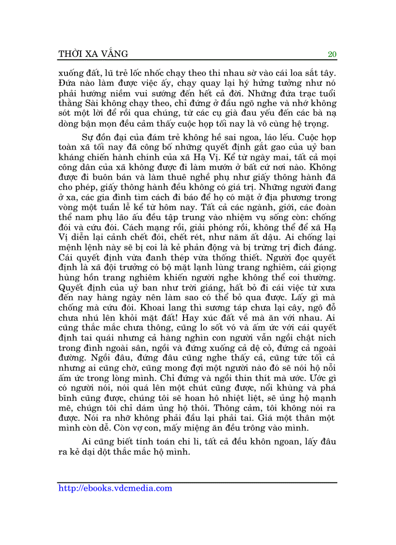 image for page Thời xa vắng Lê Lựu