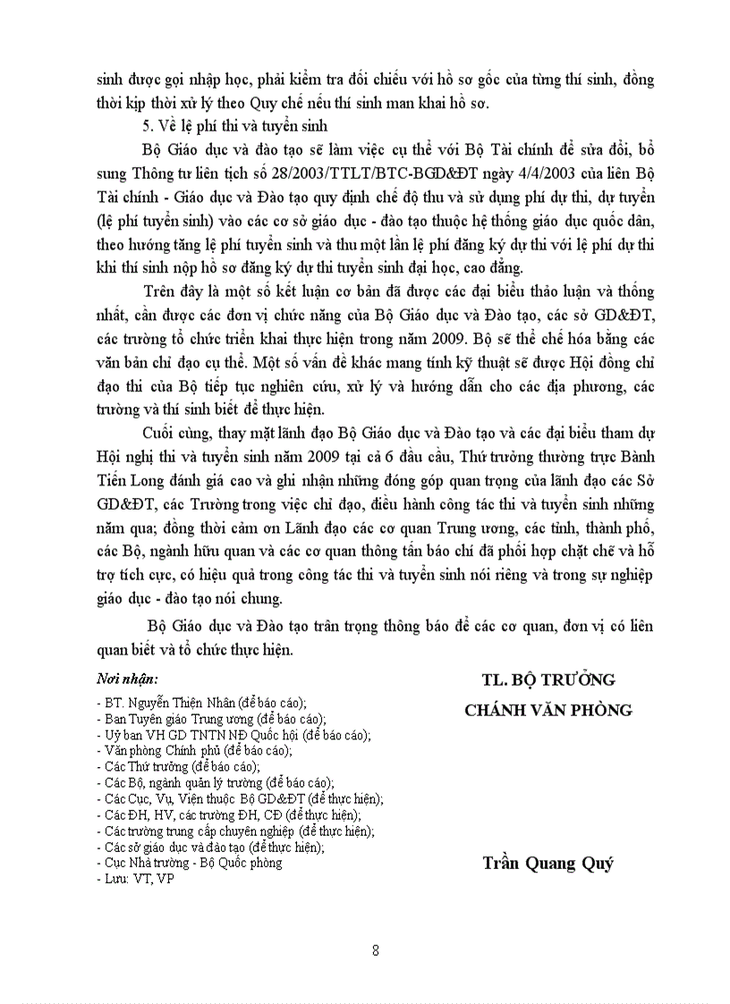 image for page Thông tin về thi năm 2009