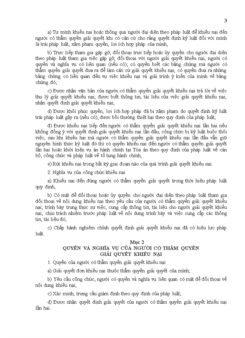 image for page Thong tu 01 2006 BNV ve Khieu naiTo cao