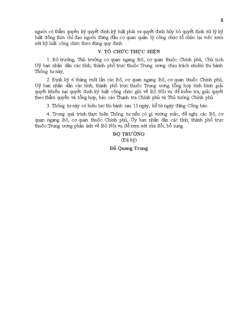 image for page Thong tu 01 2006 BNV ve Khieu naiTo cao