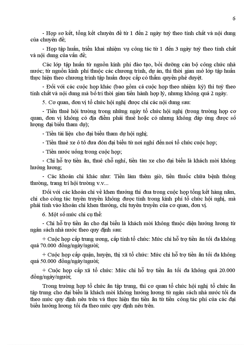 image for page Thong tu 23 2007 BTC Cong tac phi va Hoi nghi