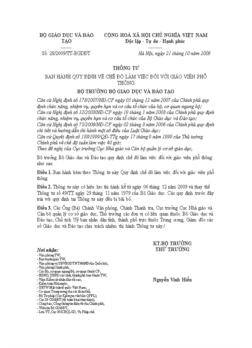 image for page Thong tu 28 BGD