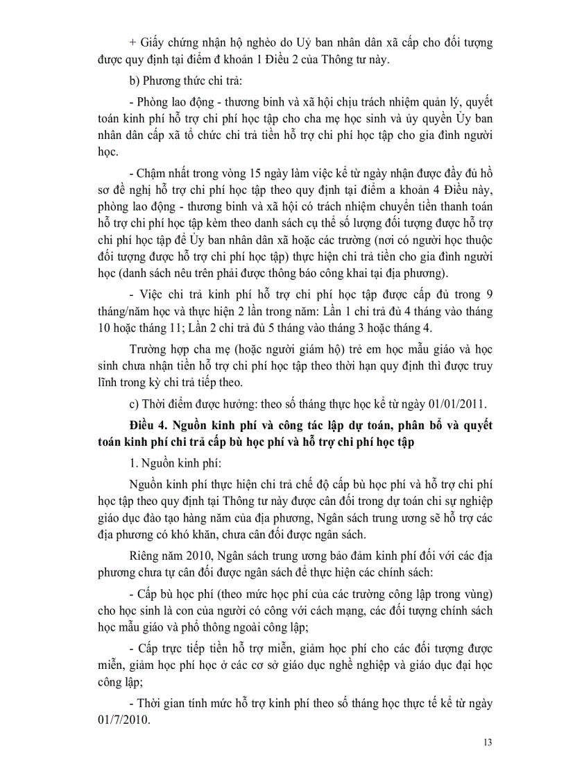 image for page Thông tư 29 HD mien giam học phi