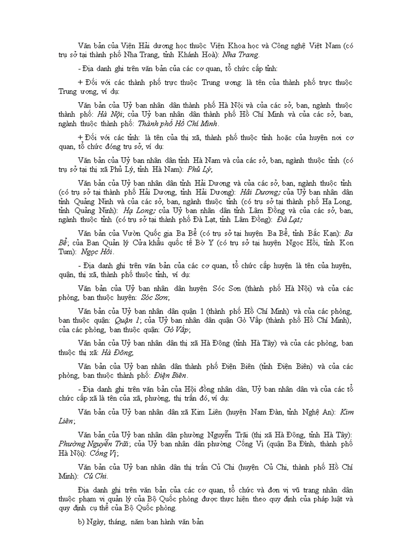 image for page Thông tư 55 Thể thức trình bày văn bản