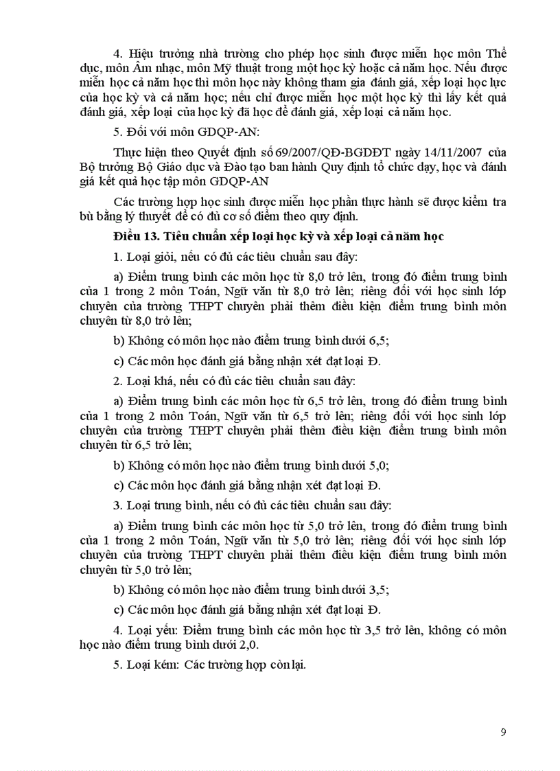 image for page Thong tu 58 huong dan danh gia xep loai hoc sinh