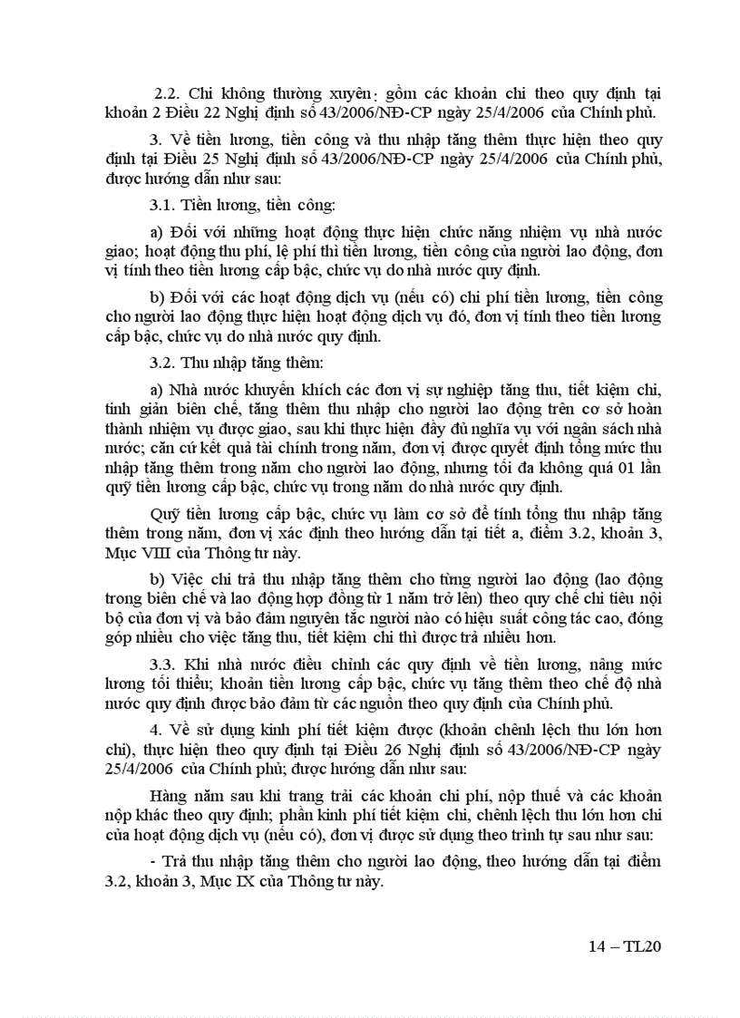 image for page Thong tu 71 HD thuc hien Nghi dinh 43 Tu chu tai chinh