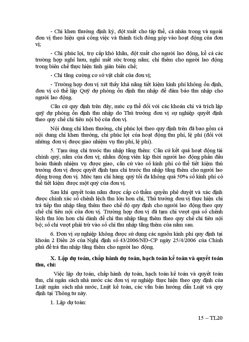 image for page Thong tu 71 HD thuc hien Nghi dinh 43 Tu chu tai chinh