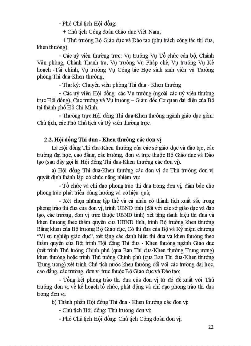 image for page Thong tu huong dan cong tac thi dua khen thuong