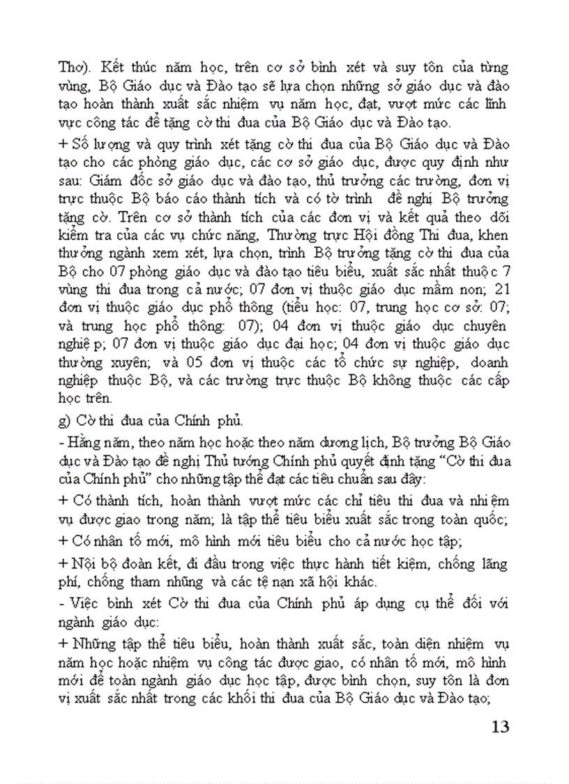 image for page Thong tu huong dan cong tac Thi dua Khen thuong trong nganh giao duc