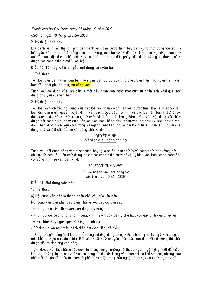 image for page Thong tu huong dan ve van ban hanh chinh