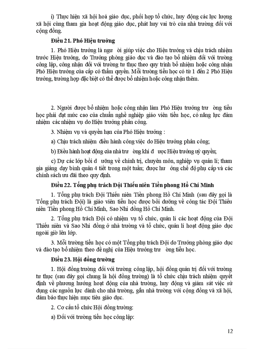 image for page Thong tu so 41 2010 TT BGDDT Ban hanh Dieu le truong tieu hoc