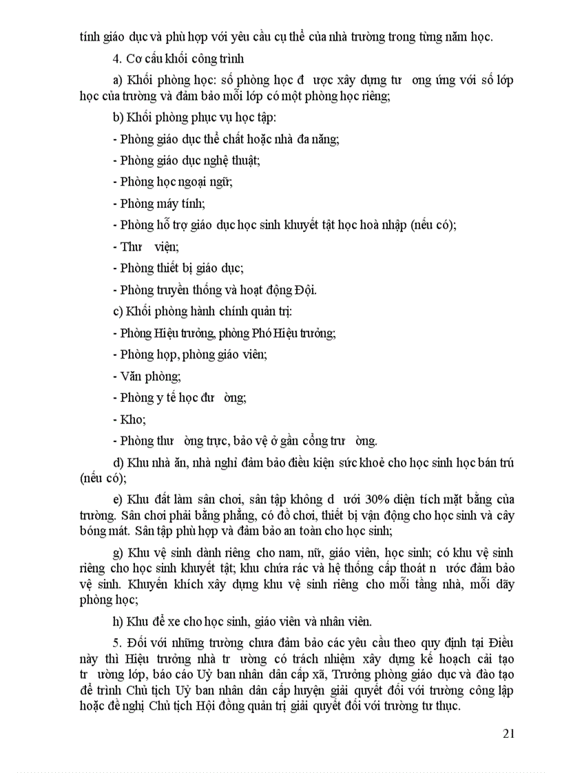 image for page Thong tu so 41 2010 TT BGDDT Ban hanh Dieu le truong tieu hoc