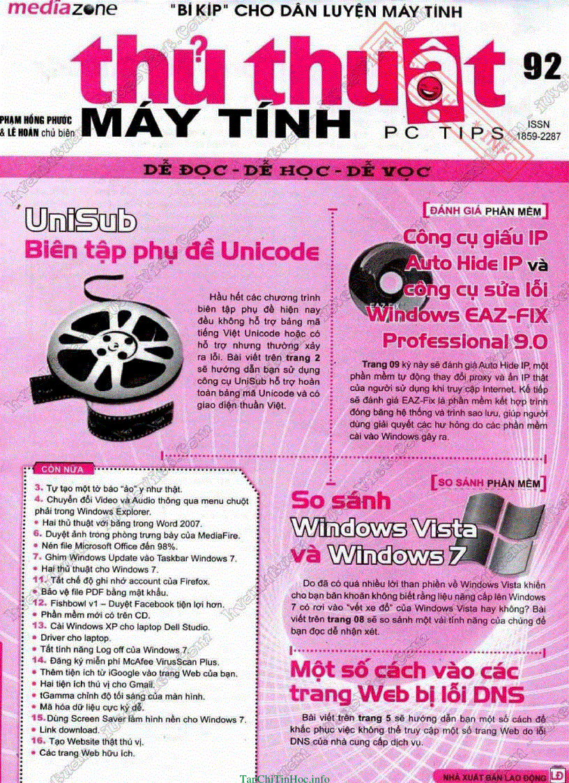 Thủ thuật vi tính N 92