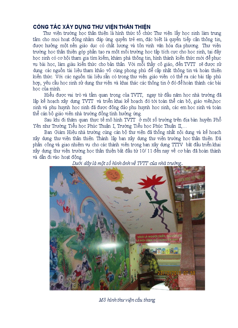 image for page Thư viện trường học thân thiện