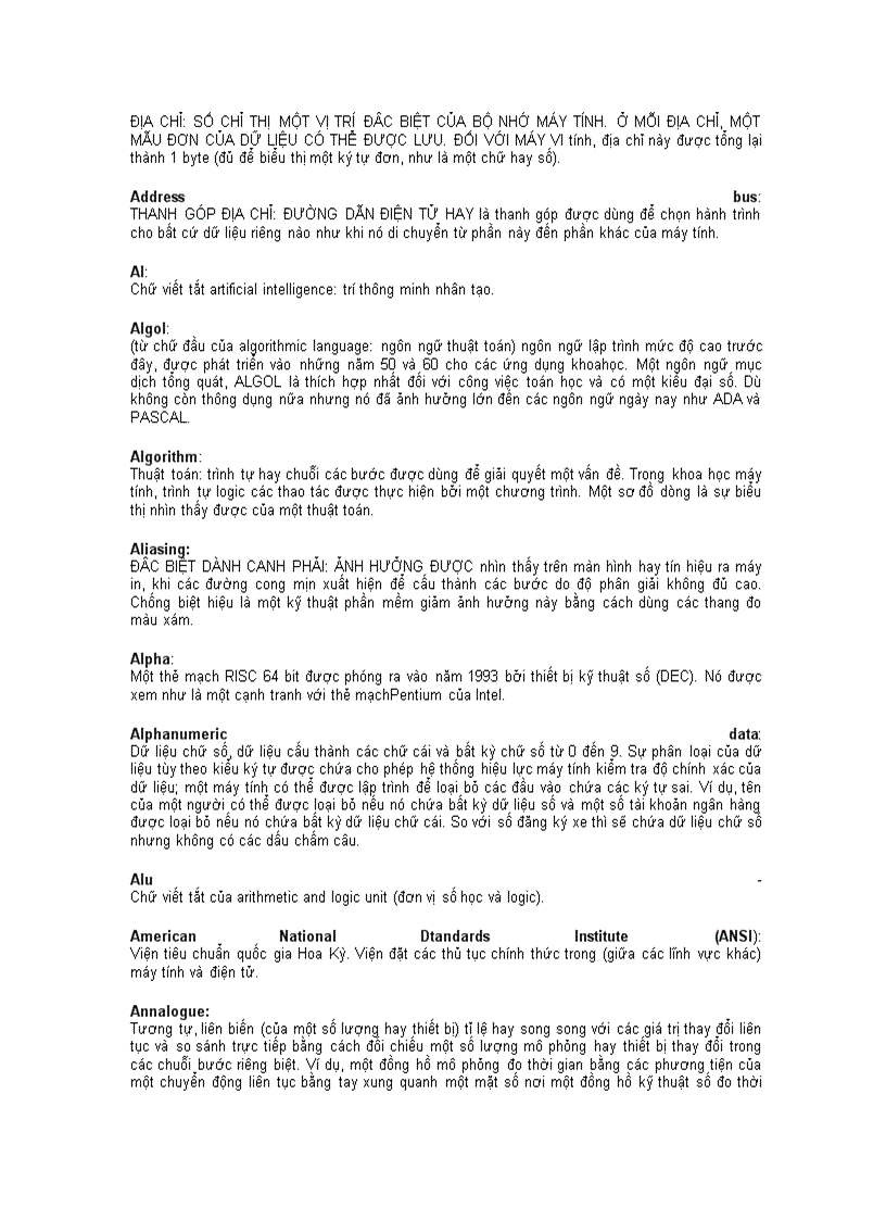 image for page Thuat ngu tin hoc