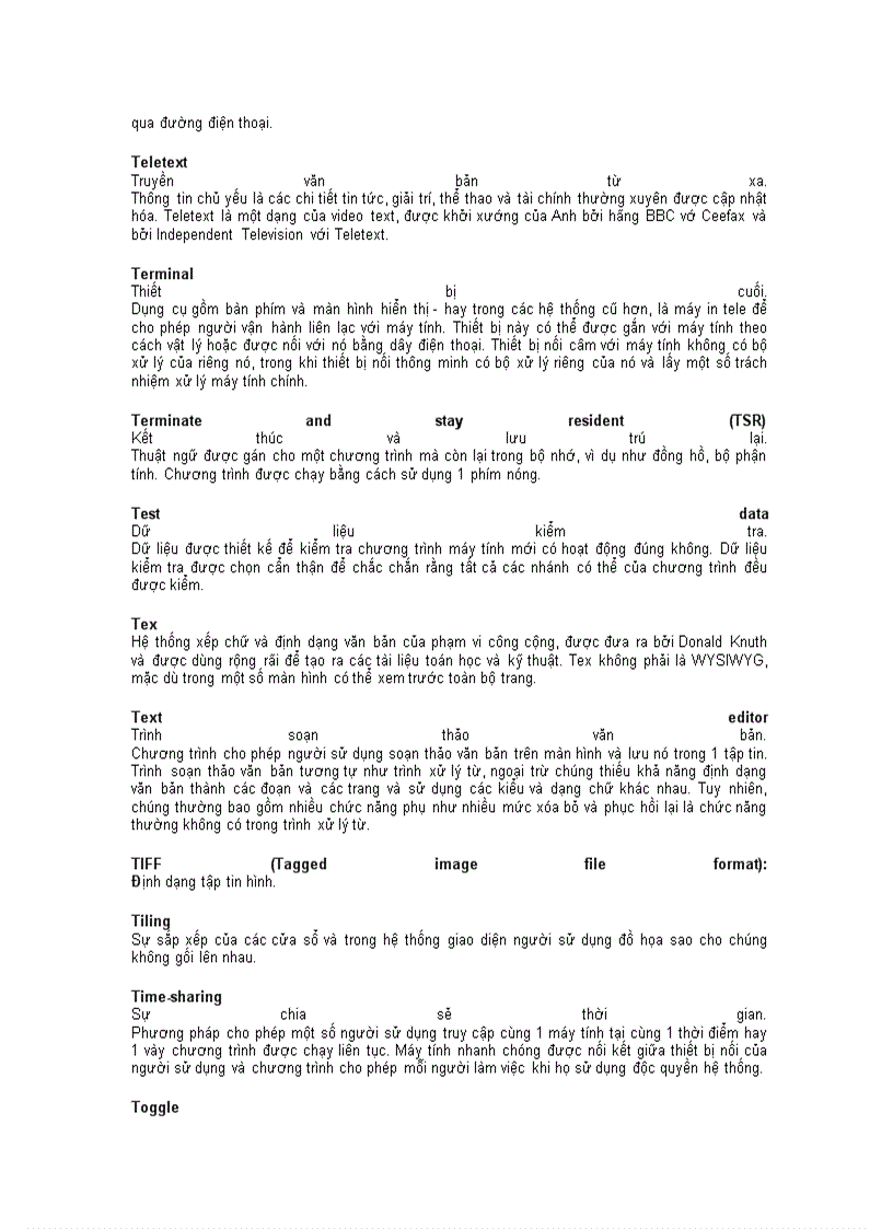 image for page Thuat ngu tin hoc