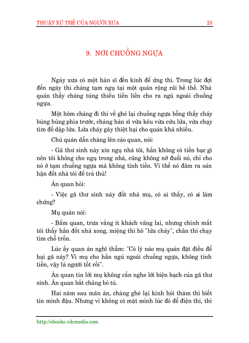 image for page Thuat xu the cua nguoi xua