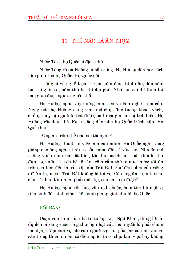 image for page Thuat xu the cua nguoi xua