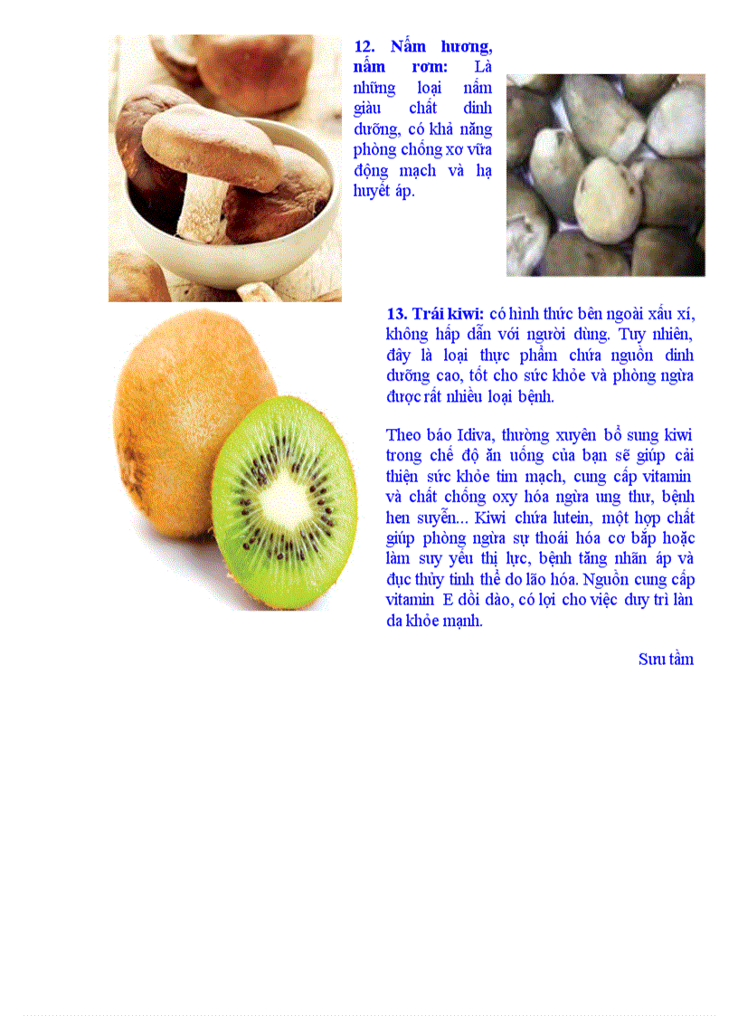 image for page Thực phẩm với sức khỏe và vẻ đẹp của con người