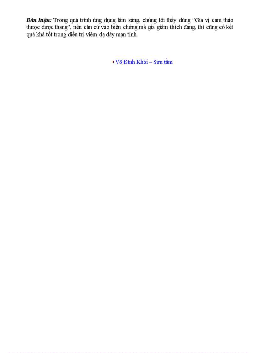 image for page Thuốc chữa bệnh viêm loét hành tá tràng