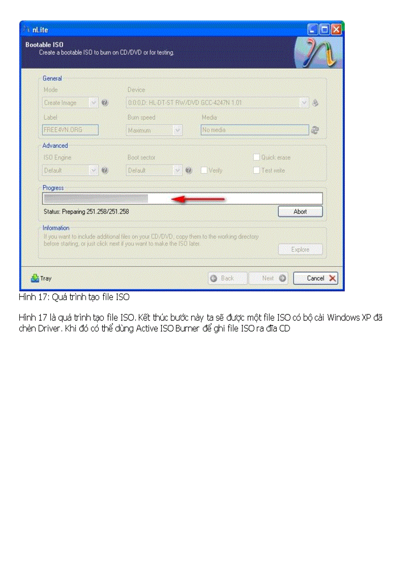 image for page Tích hợp Driver để cài win XP cho máy xách tay