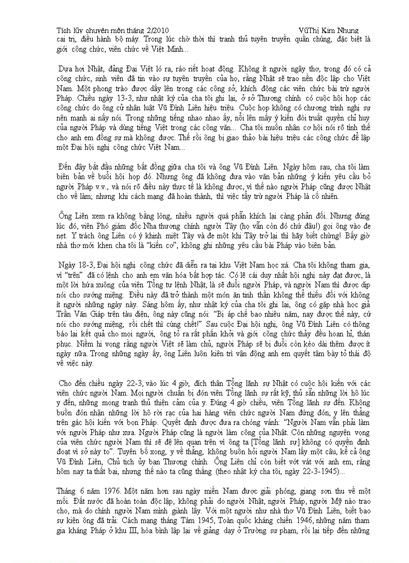 image for page Tích lũy chuyên môn tháng 2 2010