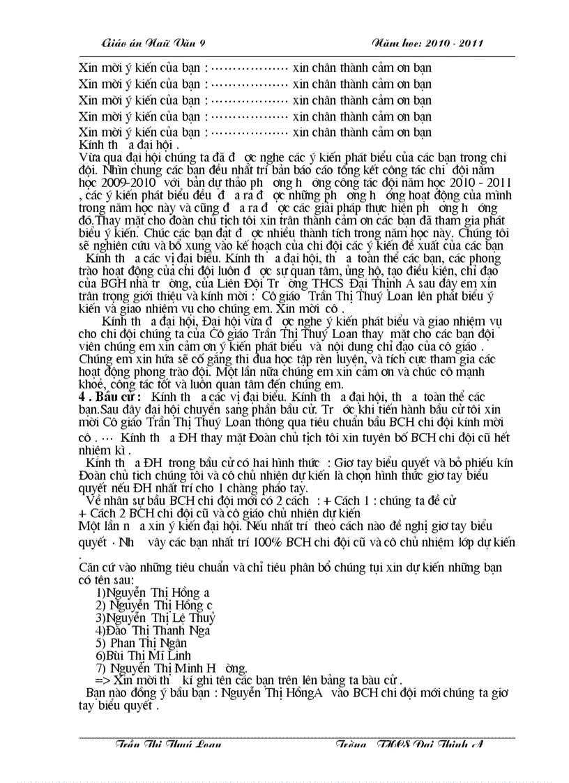 image for page Tien trinh dh lien doi nam hoc 2010 1011