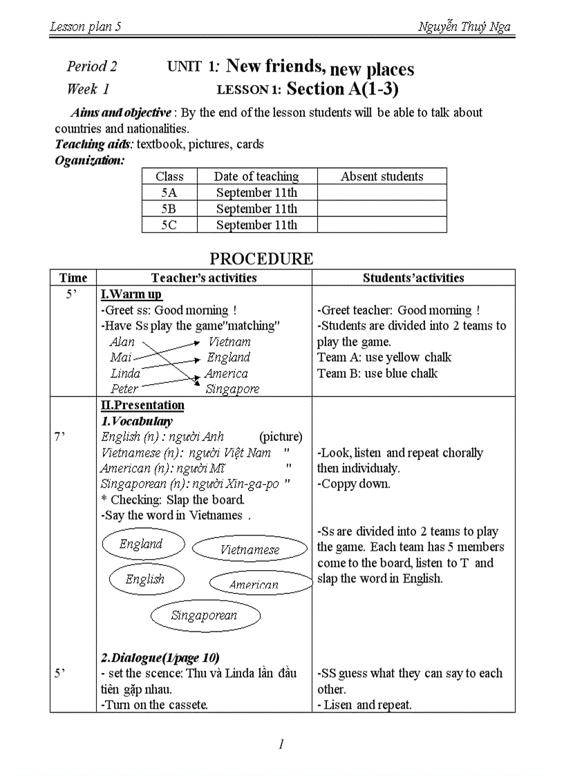 image for page Tieng anh lop 5