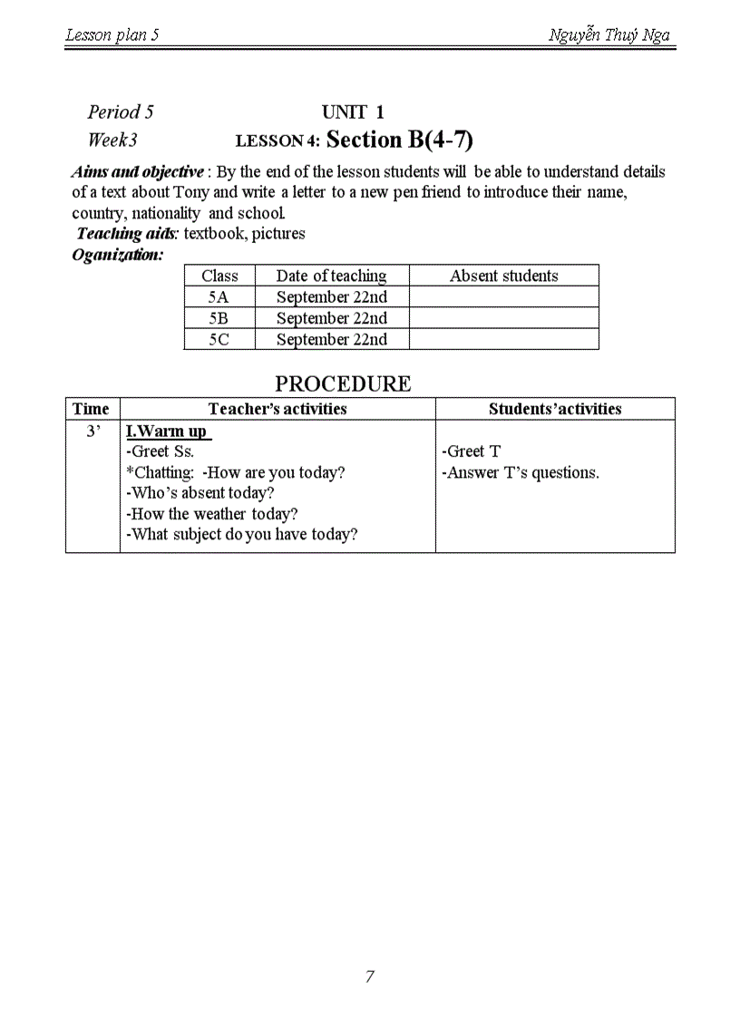 image for page Tieng anh lop 5