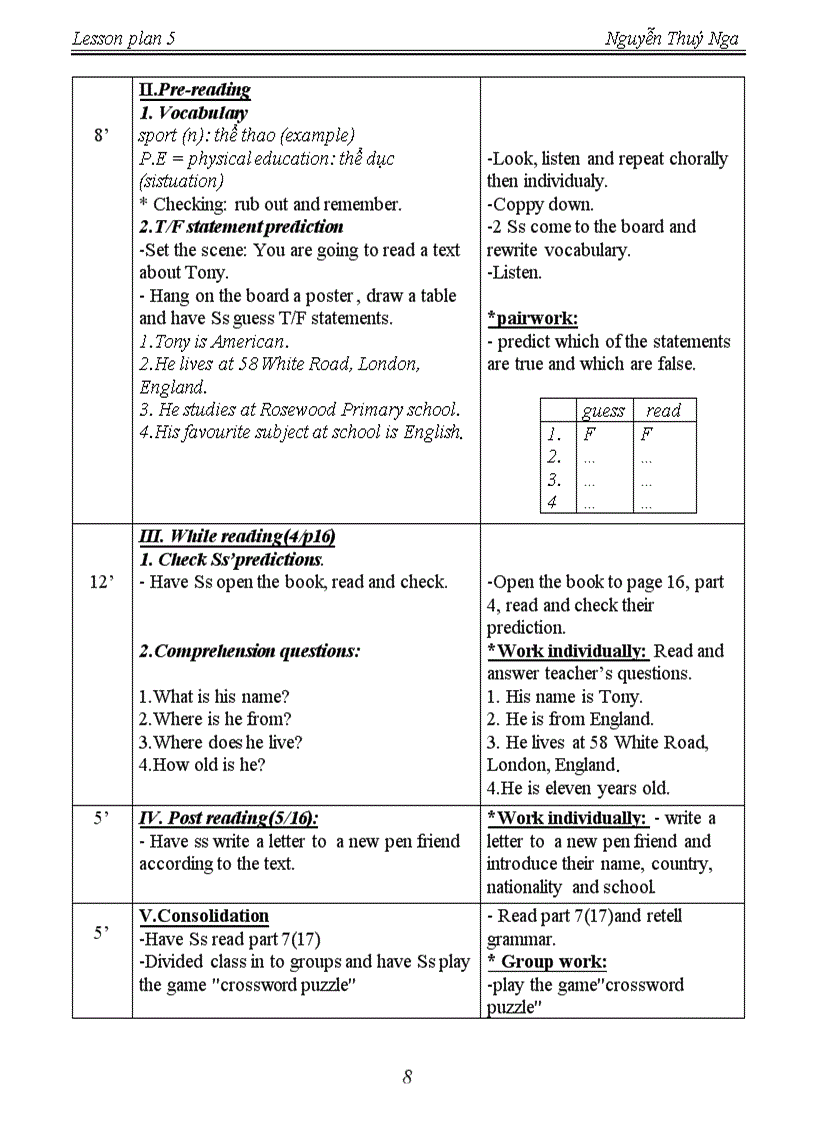 image for page Tieng anh lop 5