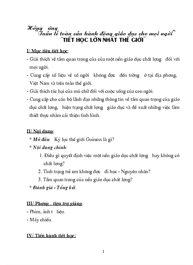 image for page Tiết học lớn nhất