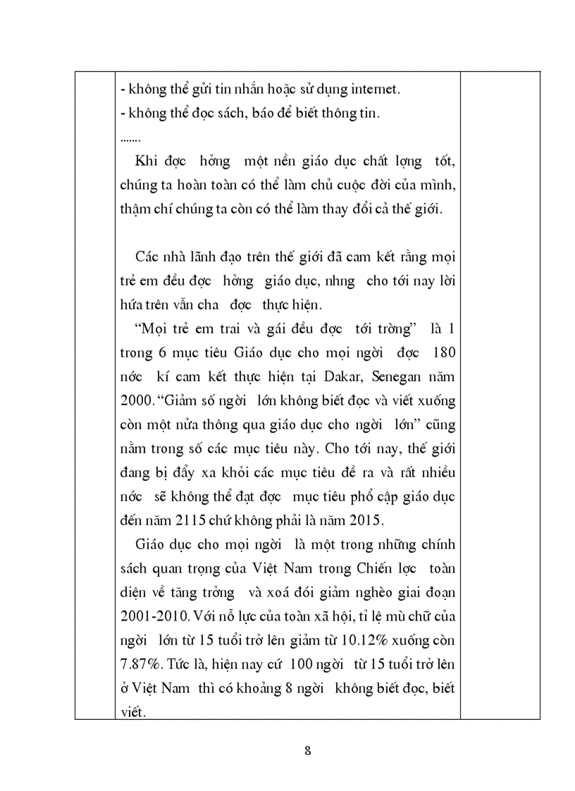image for page Tiết học lớn nhất