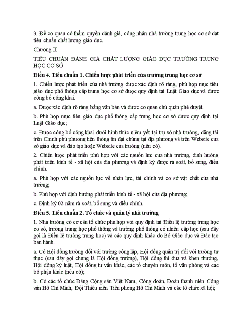 image for page Tiêu chuẩn đánh giá