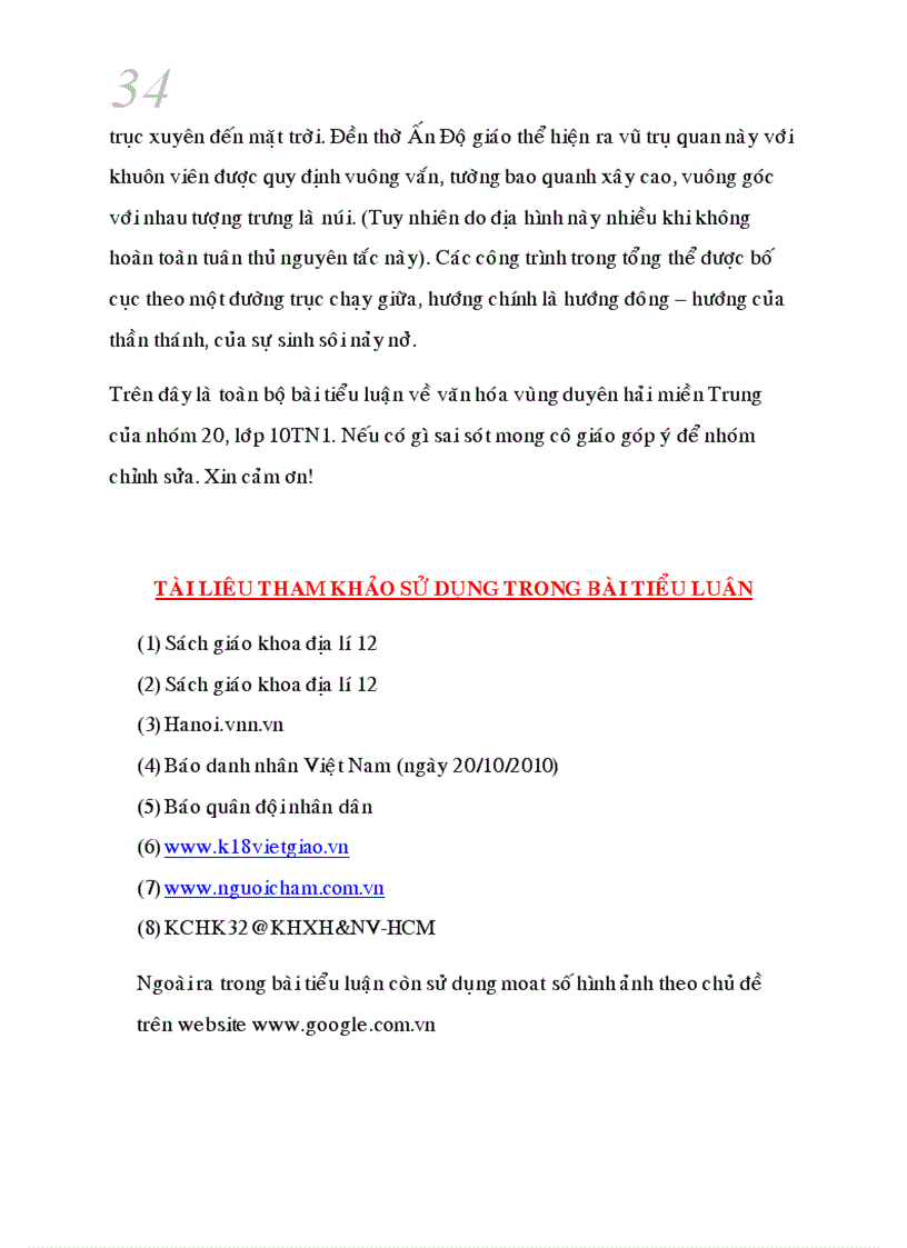 image for page Tiểu luận môn Cơ sở Văn hóa Việt Nam