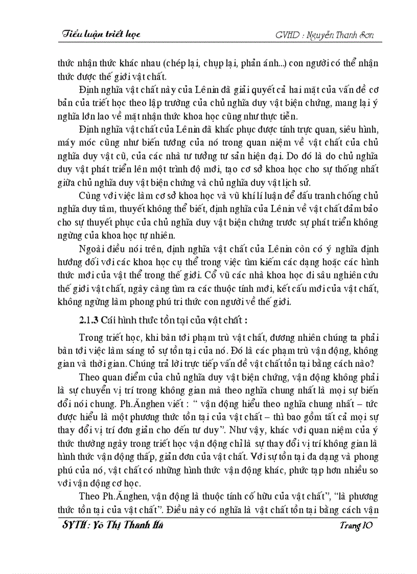 image for page Tieu luan TN triet hoc