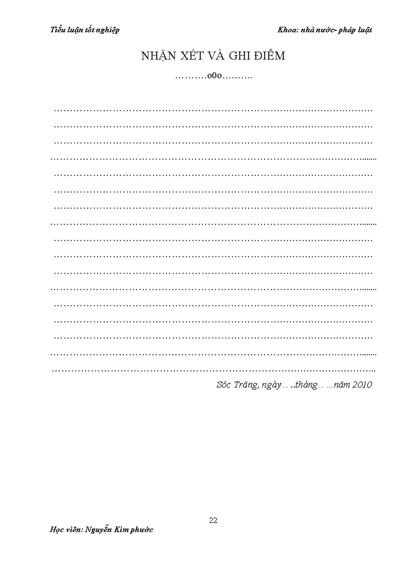 image for page Tieu luận tốt nghiệp TCCT