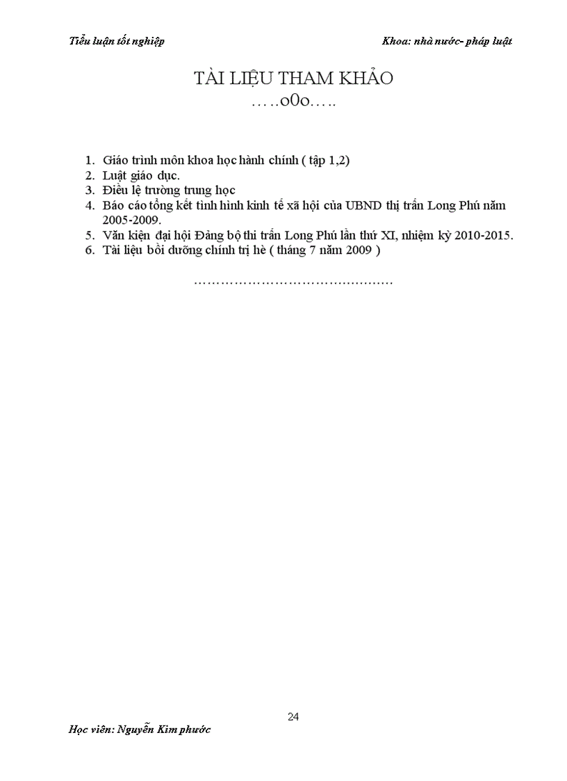 image for page Tieu luận tốt nghiệp TCCT