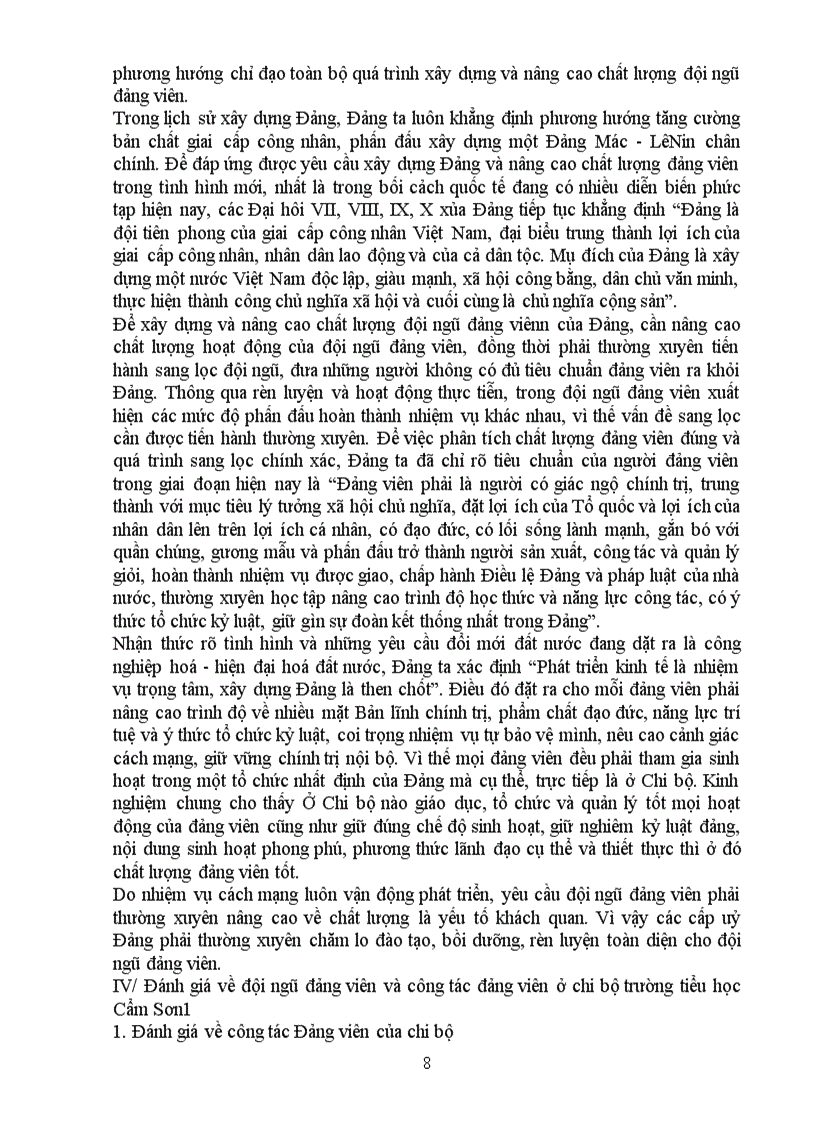 image for page Tiểu luận Xây dựng Đảng