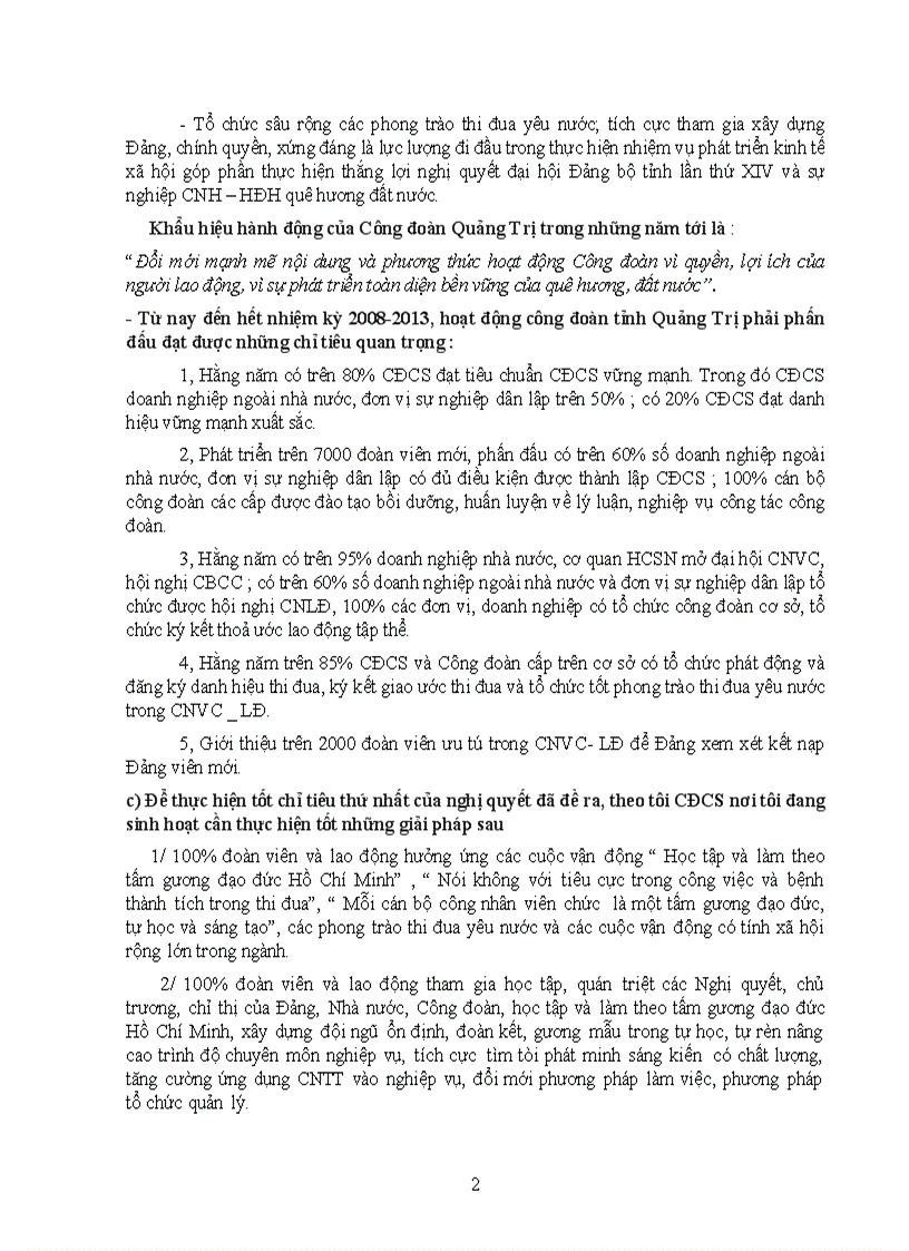 image for page Tìm hiểu Công Đoàn Quảng Trị