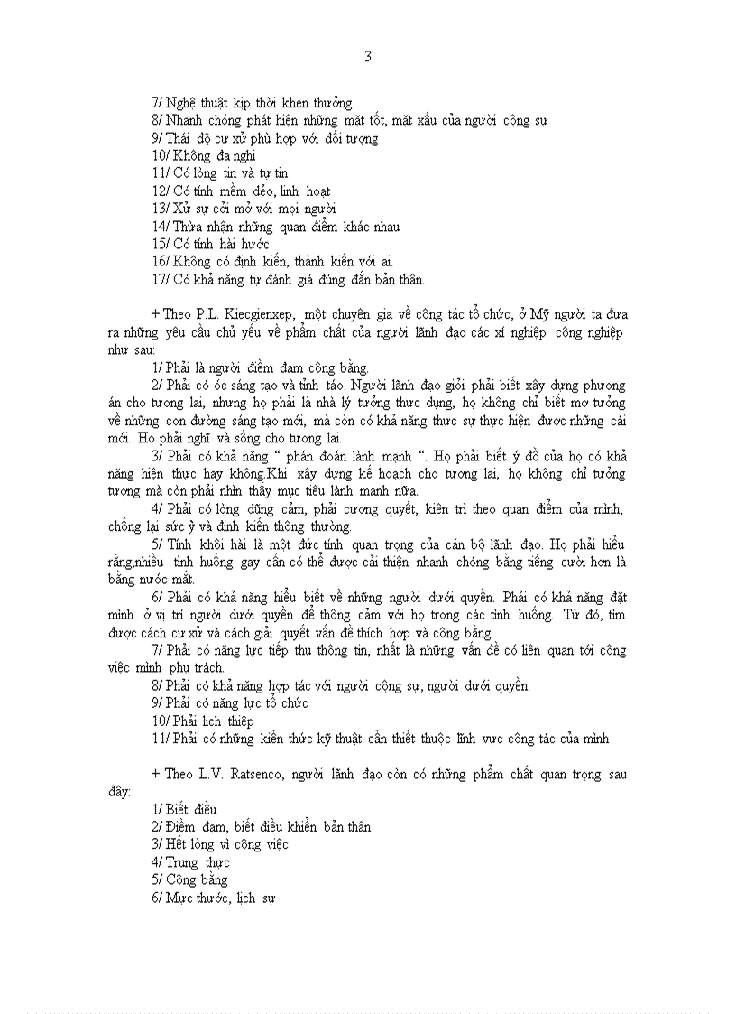 image for page Tìm hiểu một số ý kiến về phẩm chất của người lãnh đạo quản lý 1