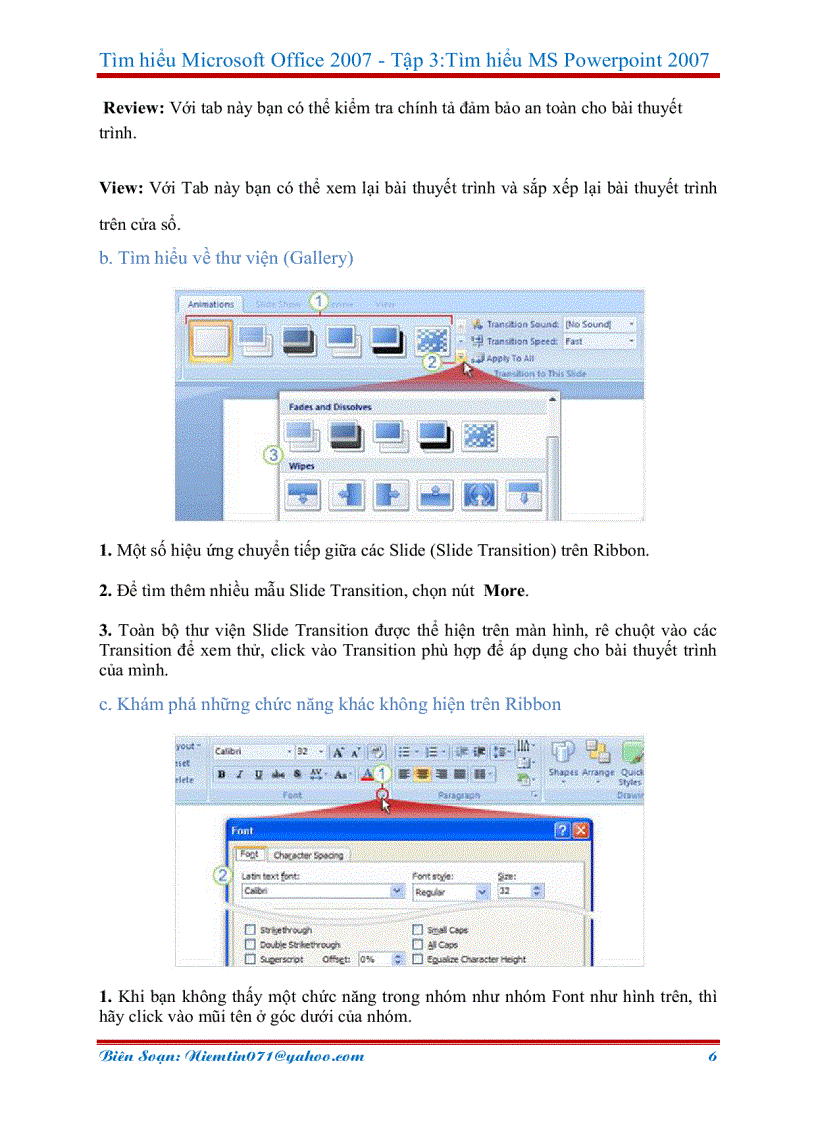 image for page Tìm hiểu Powerpoint 2007