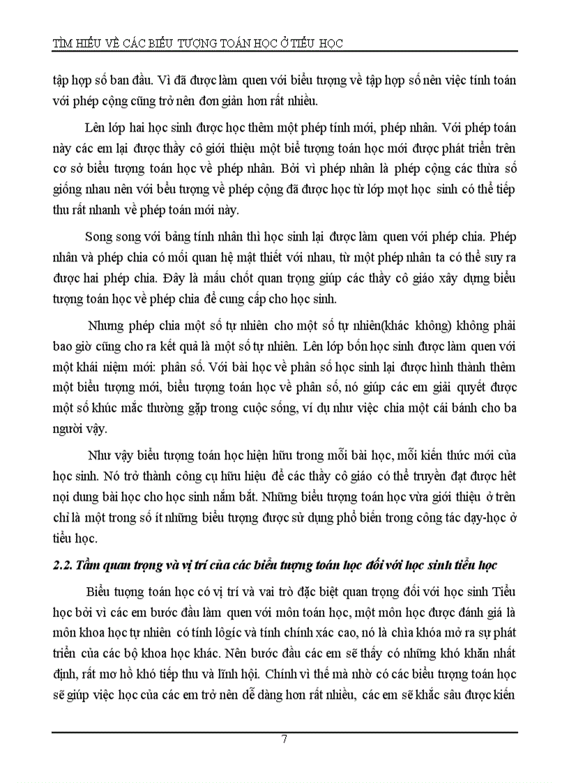 image for page Tìm hiểu về các biểu tượng toán học ở tiểu học