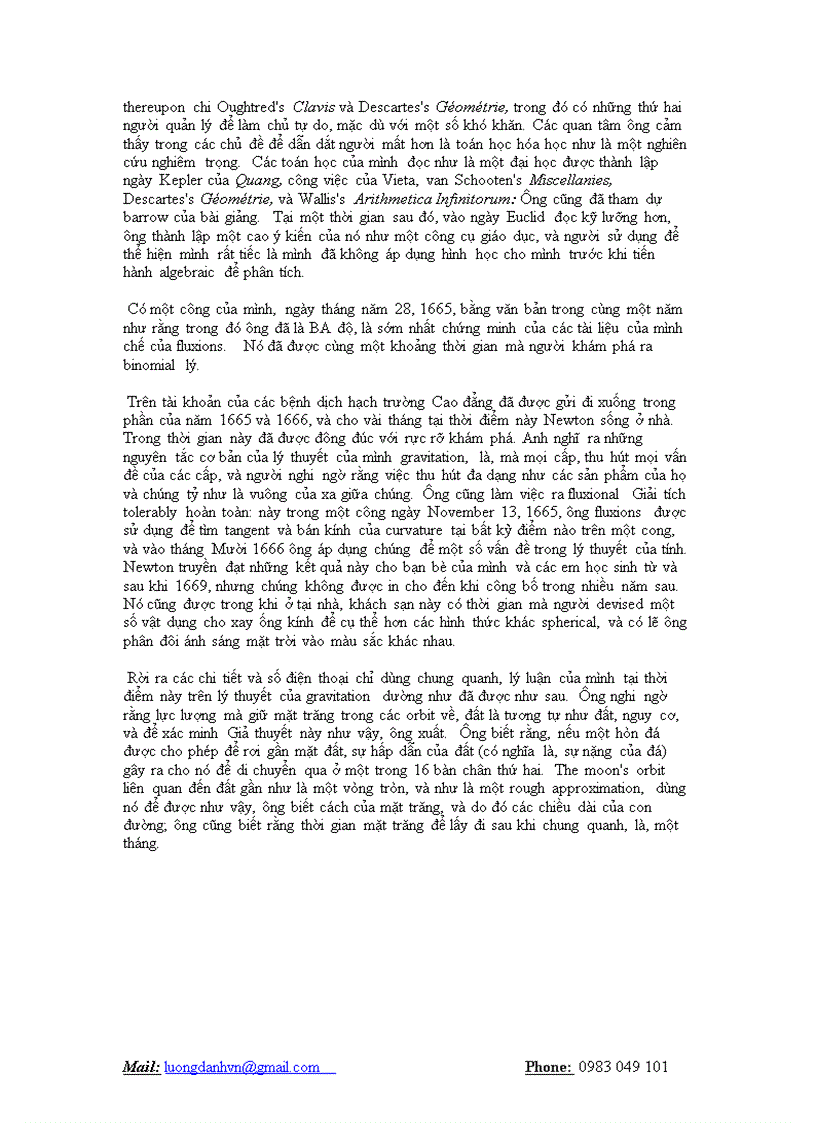 image for page Tim hiểu về Isaac Newton