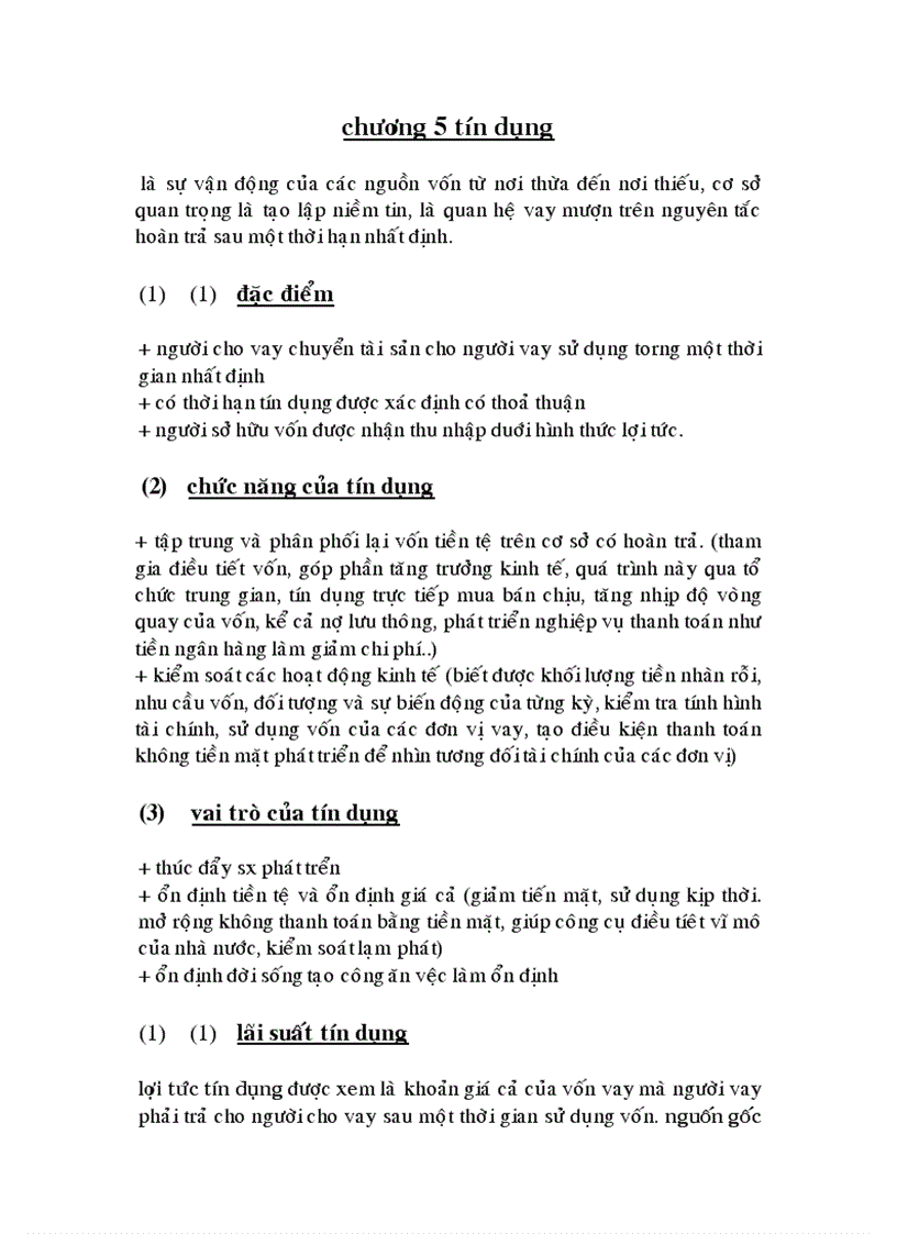 image for page Tín dụng