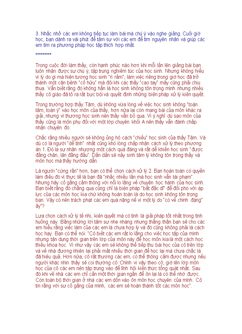 image for page Tinh huong su pham va cach xu ly kha hay