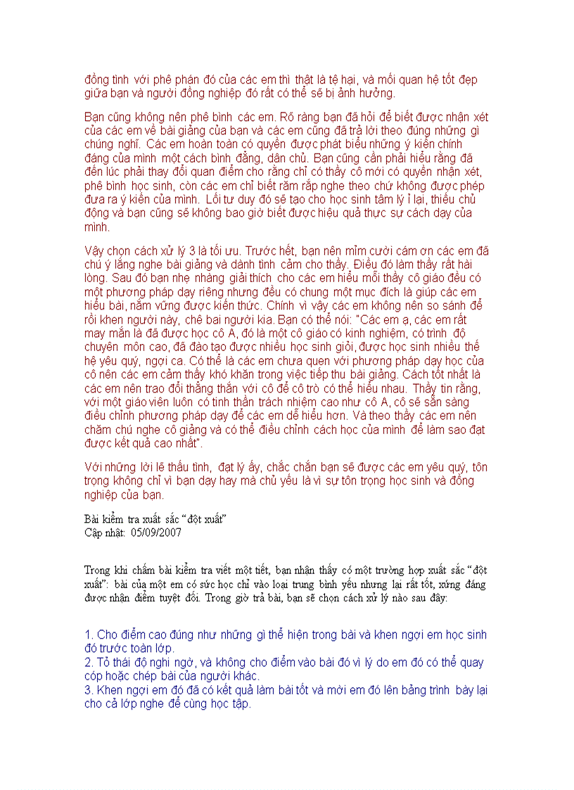 image for page Tinh huong su pham va cach xu ly kha hay