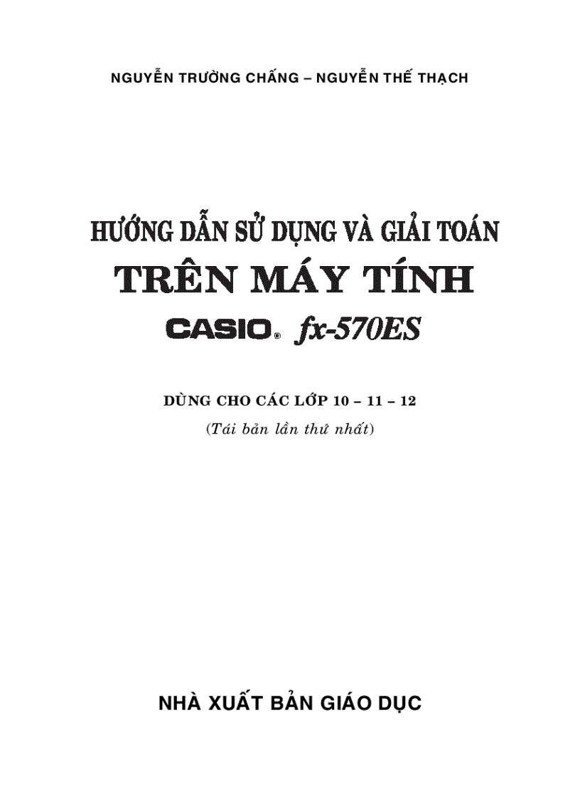 image for page Tlieu MT CASIO FX 570ES