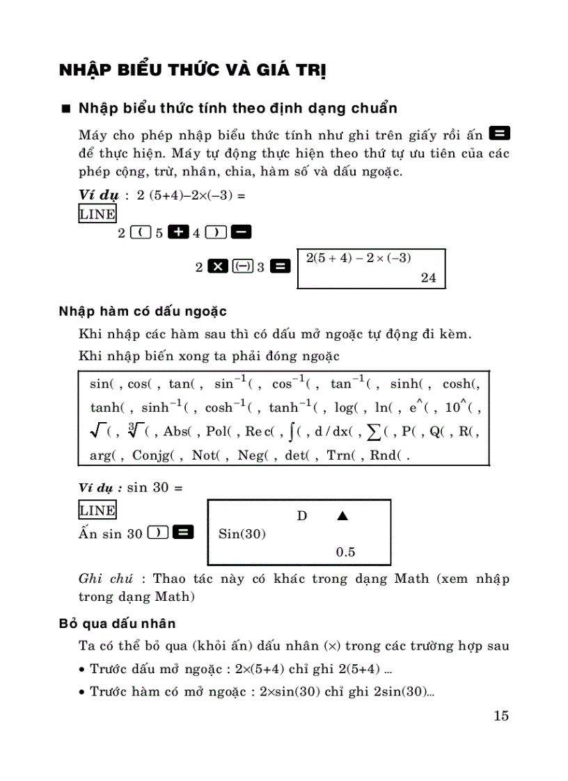 image for page Tlieu MT CASIO FX 570ES